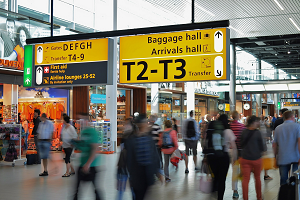 Movement of passengers at airports increased by 4.3% - March 2026